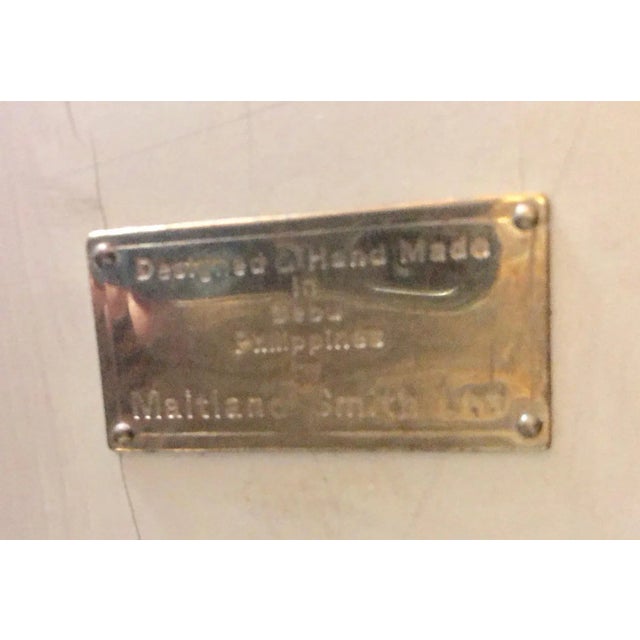 Wood Maitland Smith Macassar and Tessellated Stone Table For Sale - Image 7 of 8