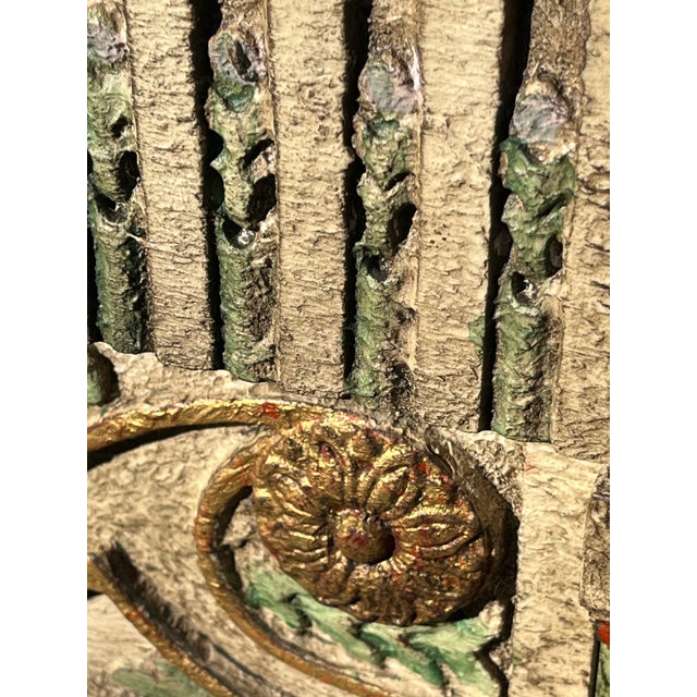 1980s Venetian Style Painted Palm Beach Regency John Widdicomb Chest of Drawers For Sale - Image 16 of 16