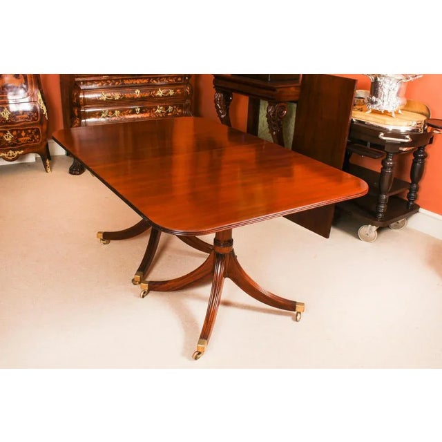 1970s Regency Revival Dining Table by William Tillman, 1970s For Sale - Image 5 of 14