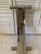 Vintage Romeo Rega Chrome Brass U-Shaped Console Table For Sale - Image 12 of 13