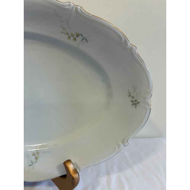 Vintage Forest Bavaria "Harvest" Botanical Porcelain Platter For Sale In Oklahoma City - Image 6 of 9
