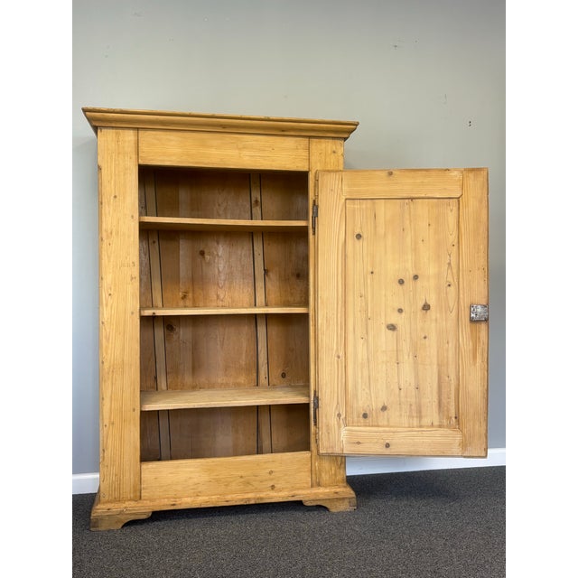 19th Century 19th Century European Pine Cupboard For Sale - Image 5 of 9