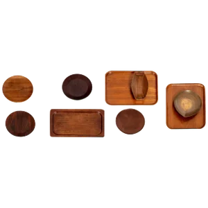 Collection of Wood Serving Pieces