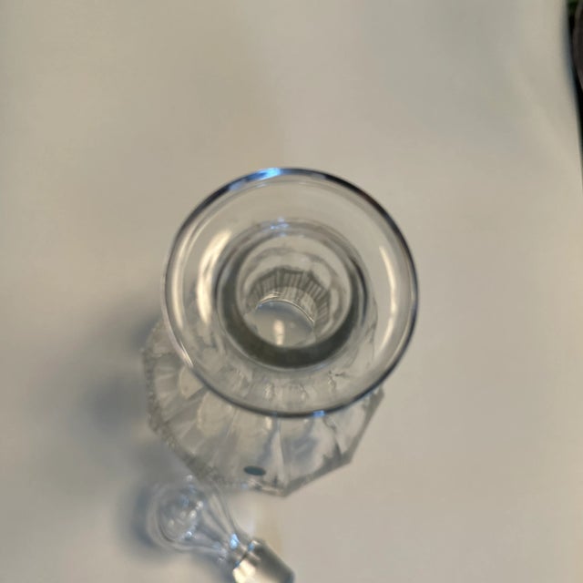 Tiffany and Co. Tiffany Crystal Decanter Tulip Shaped For Sale - Image 4 of 6