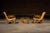 Italian Vintage Bentwood and Rattan Furniture Set After Franco Albini, 3 Pieces For Sale - Image 3 of 10