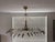 Metal Ceiling Lamp Bird by Quasar Holland , Brass, Copper 1980 For Sale - Image 7 of 10
