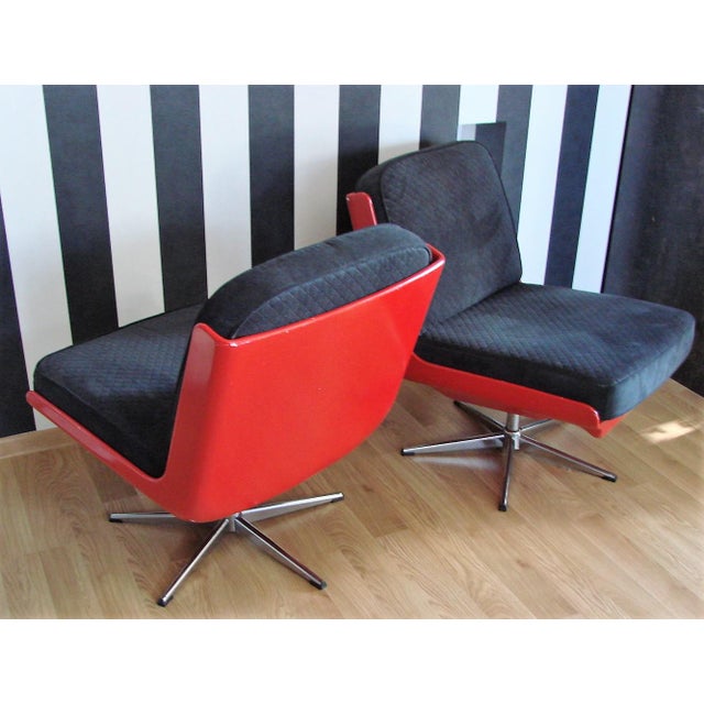 Modern Set of German Armchairs from Dinna Veb Mobel Kombinat, 1960s For Sale - Image 3 of 18
