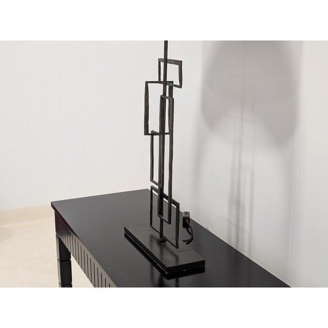 Black Salperton Table Lamp from Porta Romana For Sale - Image 8 of 13
