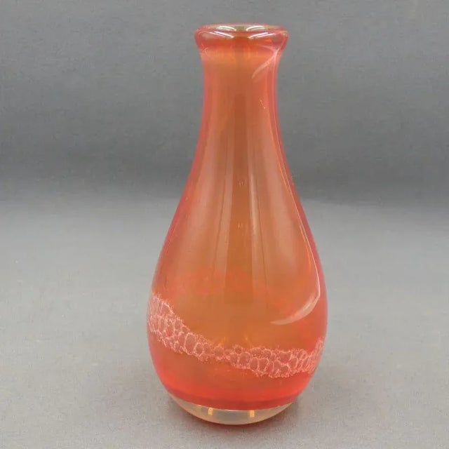 Vase in Glass by Jindra Beránek, 1970s For Sale - Image 6 of 6