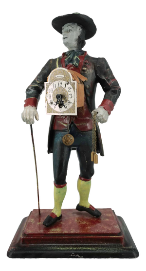 Gentleman on a Walk Clock