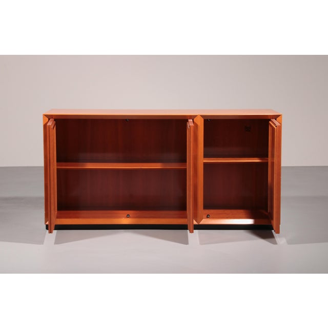 Italian Brutalist Sideboard by Caccia Alla Volpe for Linea Arredo, 1970 For Sale - Image 11 of 15