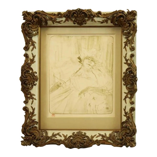 Henri De Toulouse-Lautrec "Yvette Guilbert" Print For Sale