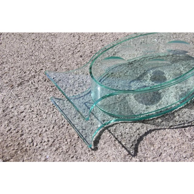 Oval Crystal Vase, 1980s For Sale - Image 8 of 11