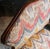 Pair of Mid-Century French Louis XV Style Walnut Bergère Fauteuils With Ikat Upholstery For Sale - Image 11 of 13