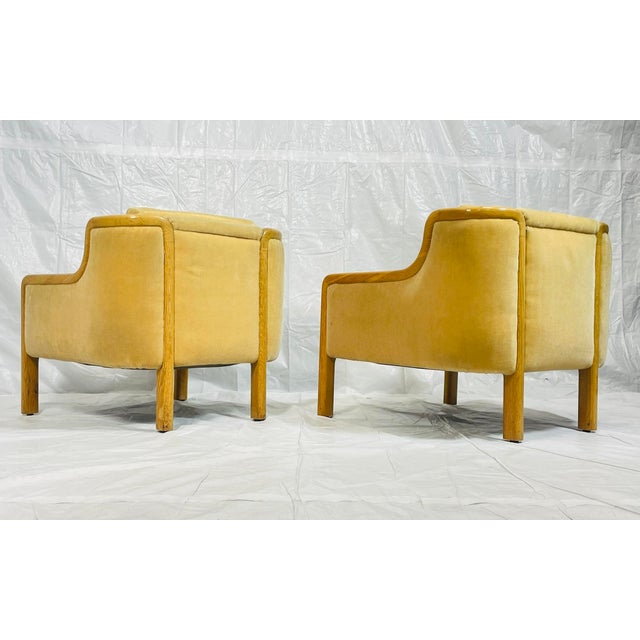 Pair of Mid-Century Modern Lounge Chairs by Monteverdi-Young, Los Angeles 1977 For Sale - Image 10 of 18