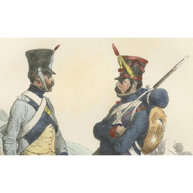 After Horace Vernet, Train of Artillery and Foot Artillery, 1843, Paper For Sale - Image 4 of 10