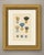 This is an original antique wood engraving, colored by hand, showing medals and service decorations of prussia. At upper...