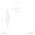 Nova of California Morelli Pendant Ceiling Light - Modern Lighting Fixure, Lucite Shade, Satin Nickel Base For Sale In Los Angeles - Image 6 of 6