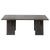 Arnold Coffee Table with Dark Concrete and Dark Oak Wedges by Eberhart Furniture For Sale - Image 8 of 8