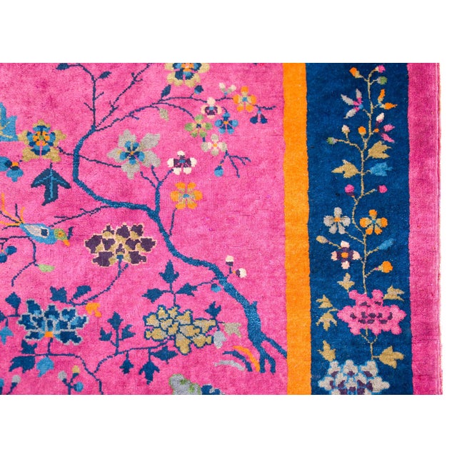Early 20th Century Chinese Art Deco Rug For Sale - Image 9 of 14
