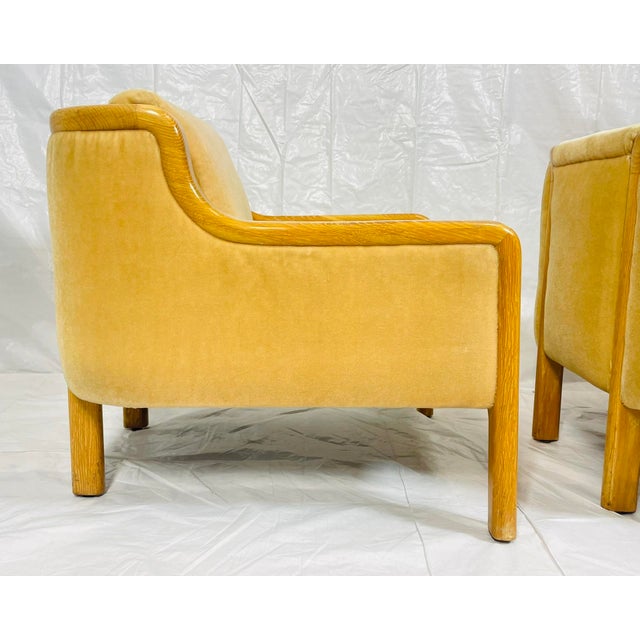 Pair of Mid-Century Modern Lounge Chairs by Monteverdi-Young, Los Angeles 1977 For Sale - Image 12 of 18