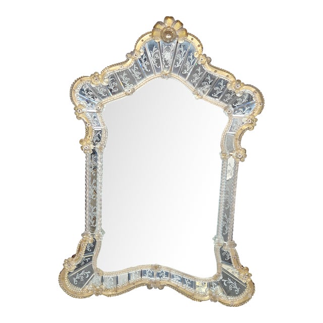 Vintage Wall Mirror, 1950s For Sale