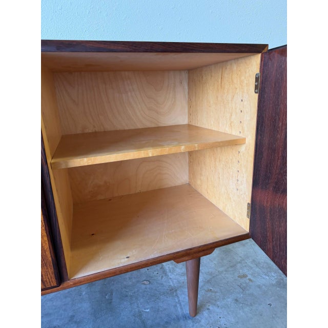 Poul Hundevad Rosewood Sideboard - Danish Mid Century Modern Cabinet 1960s For Sale - Image 9 of 10