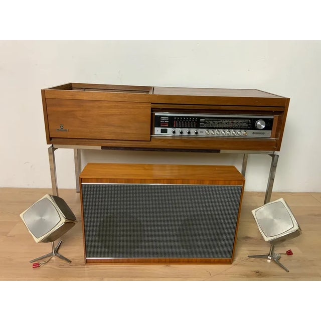 1960s Hifi Studio 400 from Grundig, Set of 4 For Sale - Image 5 of 6