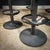 Vintage Bar Stools in Black with Green, Set of 4 For Sale - Image 4 of 8
