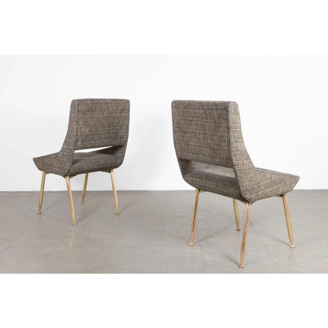 Mid-Century Modern Set of Armchairs by Gigi Radice For Sale - Image 3 of 9