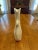 Contemporary Montes Doggett White Ceramic Sculptural Pitcher Vase Double Ring Handles Handmade Peru For Sale - Image 3 of 8