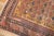 Antique Zabihi Collection Caucasian Shirvan Mustard Field Square Late 19th Century Rug - 3'9" x 4'3" For Sale - Image 9 of 10