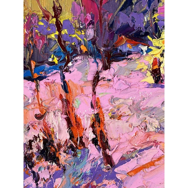 2020s Oil Painting Frosty Evening in Winter Oleksiy Ivanyuk For Sale - Image 5 of 11