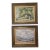 1990s Pair of Impressionist Seaside Paintings Signed Grigah, Framed For Sale