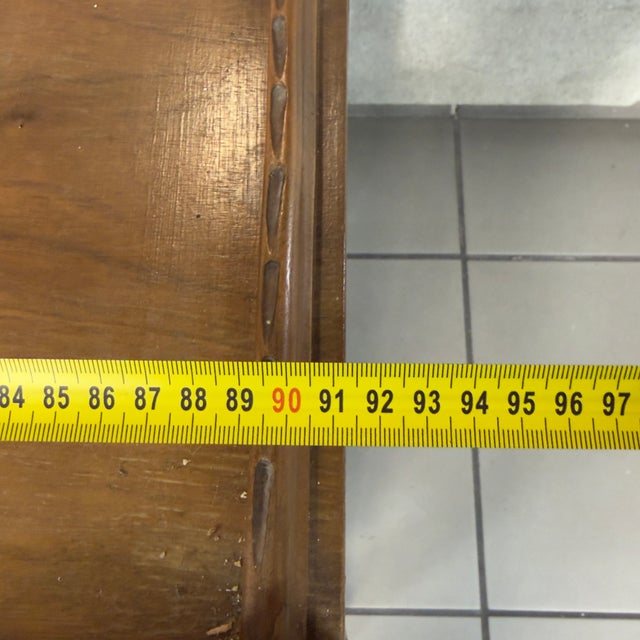 Bar Cart in Wood and Wrought Iron For Sale - Image 11 of 13