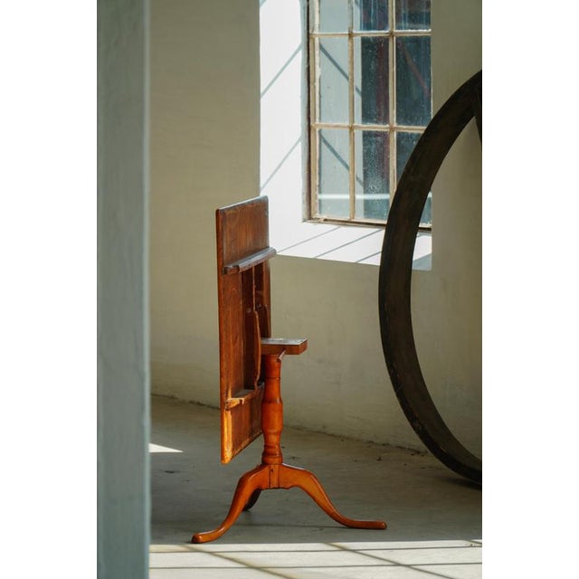 Antique Late 19th Century Swedish Square Folding Table in Burl Wood For Sale - Image 5 of 18