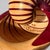 Wood Turned Wood Nautilus Shell Sculpture in Maple and Purpleheart For Sale - Image 7 of 8