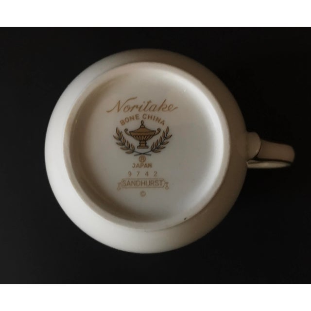 Vintage Noritake Fine China Sandhurst 5 Piece Place Setting For Sale - Image 9 of 10