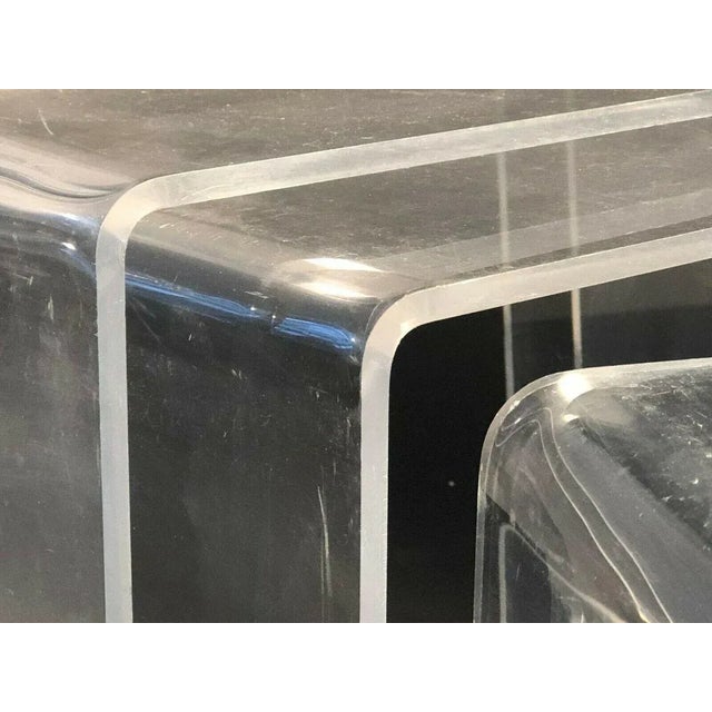 1970s French Nesting Tables, 1970s, Set of 3 For Sale - Image 5 of 8