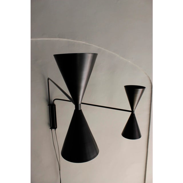 Bat Light with 2 Arms by Juanma Lizana For Sale - Image 12 of 16