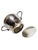 Silver Art Deco Sugar Bowl from Hefra, Poland, 1970s For Sale - Image 8 of 9