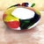 Murano‑Style Multicolored Hand‑Blown Art Glass Vase, 13" For Sale In Washington DC - Image 6 of 18