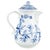 Coffee Pot with Lid in White Porcelain from Meissen For Sale - Image 6 of 6