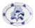 Spanish Casa Nuno Blue and White Platter For Sale - Image 3 of 3