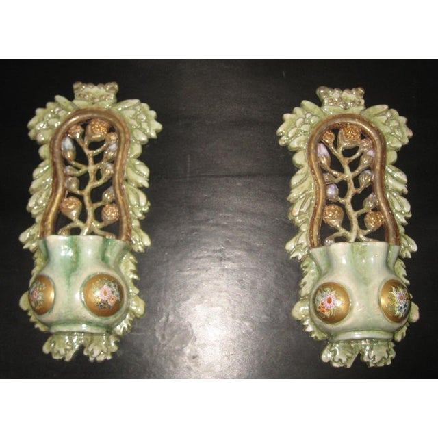 Holy Water Stoups by Pietro Melandri, 1940s, Set of 2 For Sale - Image 9 of 14