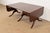 Brown Drexel Regency Carved Mahogany Drop-Leaf Triple Pedestal Extension Dining Table, Newly Refinished For Sale - Image 8 of 17