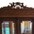 French Antique French Carved Oak Breton Mirrored Armoire Linen Press For Sale - Image 3 of 5