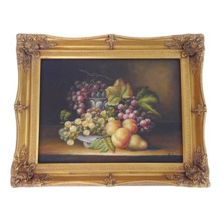 R.T, Untitled, 1950s, Oil on Canvas, Framed For Sale