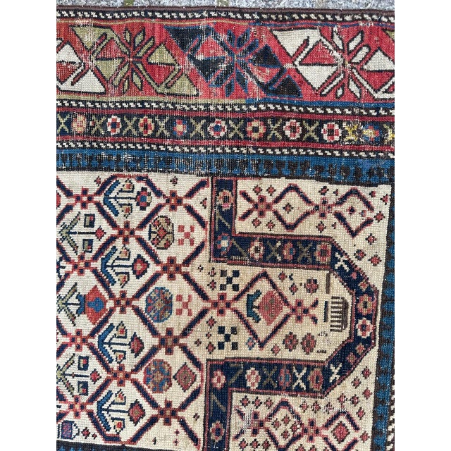 19th Century Antique Shirvan Daghistan Rug, 1890s For Sale - Image 5 of 18