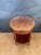 French Louis XVI Style Round Side Table with Marquetry and Drawer, 1930s For Sale - Image 11 of 13